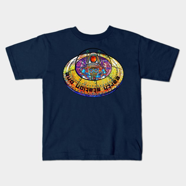 ESO Flying Saucer Kids T-Shirt by The ESO Network